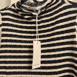 NWT Black and White Striped Women's Dress